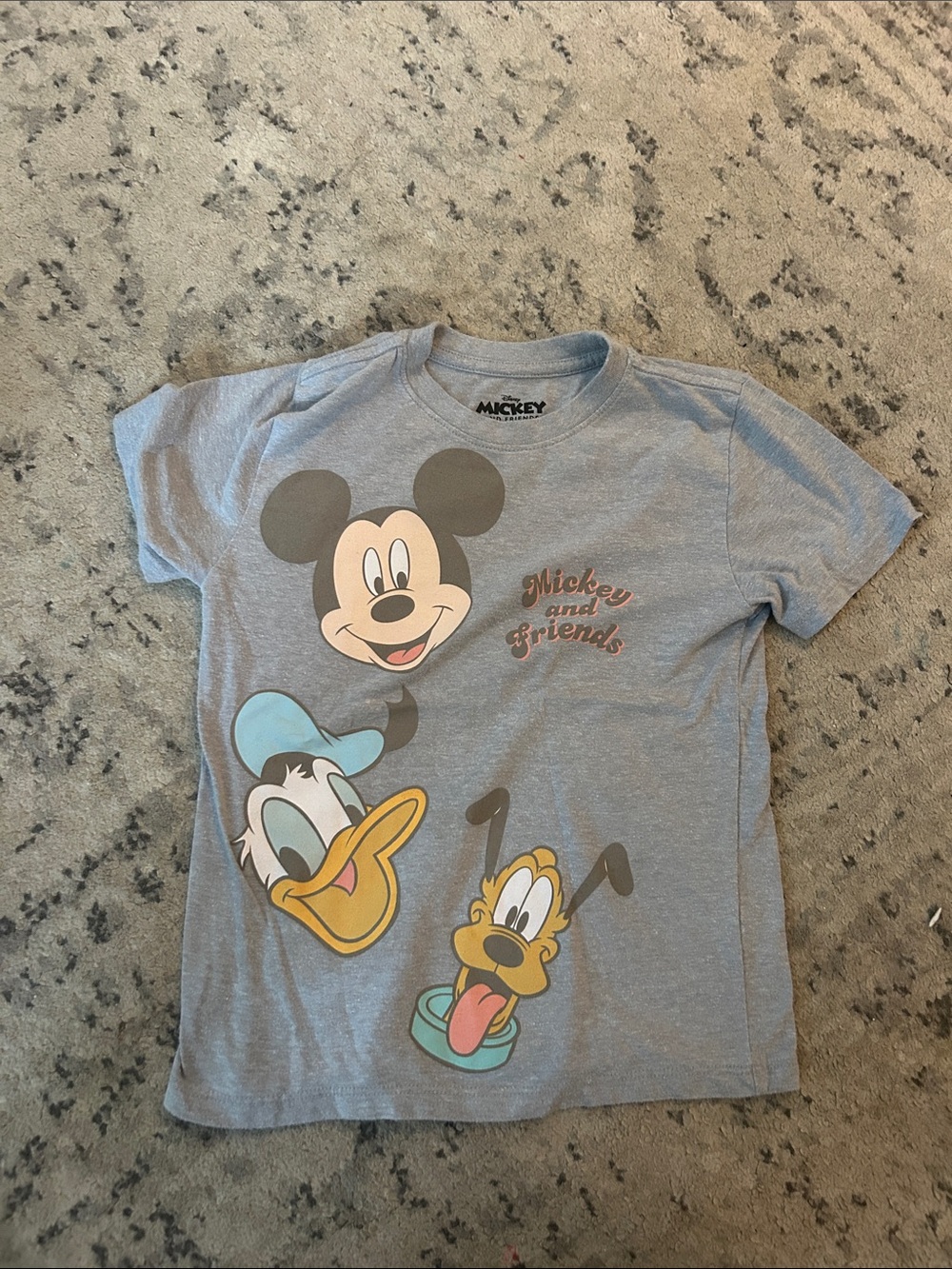 Disney Mickey & Friends Kids Graphic Tee - Light Blue size 5T